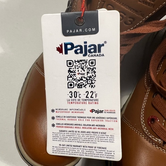 Pajar-TEX - NWT US 8-8.5 NWT - Picture 5 of 15